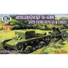 UM Military Tactics 410 1/72 Artillery Set T-26 and 53-K 45mm Antitank Gun