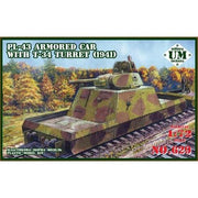 UM Military Tactics 629 1/72 PL-43 Armoured Car with T-34 Turret 1941