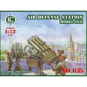 UM Military Tactics 635 1/72 Soviet Air Defence Station Year 1931 Model