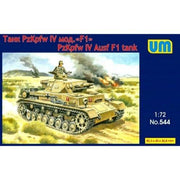 Unimodel 544 1/72 Panzer IV Ausf F1 Tank