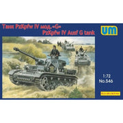UniModel 546 1/72 Panzer IV Ausf.G Tank
