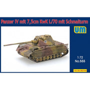 Unimodel 555 1/72 Pz.Kpfw.IV with 7.5cm KwK L/70 Schmalturm