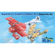 Valom 1/144 Sopwith F.I Camel vs Fokker Dr.I Duel Pack