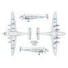 Valom 72128 1/72 de Havilland DH.91 Albatross Imperial Airways
