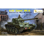 Vespid Models 720002 1/72 A-34 Comet Tank MK.1A Plastic Model Kit