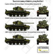 Vespid Models 720002 1/72 A-34 Comet Tank MK.1A Plastic Model Kit
