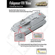 Vespid 720005 1/72 Flakpanzer VIII Maus Plastic Model Kit