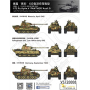 Vespid Models 720008 1/72 Pz.Kpfw.V Panther Ausf.G