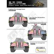 Vespid Models VS720011 1/72 Pz.Kpfw.V Panther Ausf. F 75mm KwK. L/70