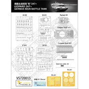 Vespid Models VS720015 1/72 Leopard 2 A7 German Main Battle Tank