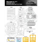 Vespid Models VS720016 1/72 German Main Battle Tank Leopard 2 A7V