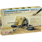 Vulcan 56001 1/35 Ordnance QF 2 Pounder British Anti-Tank Gun Mark IX Carriage Mark II