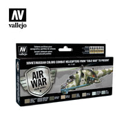 Vallejo Model Air Soviet/Russian Combat Helicopters Post WWII to Present Acrylic Paint Set