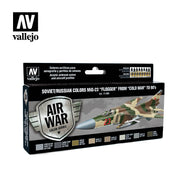 Vallejo Model Air Soviet/Russian MiG-23 Flogger 70s-90s Acrylic Paint Set