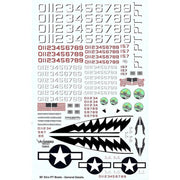 Warbird Decals WB72044 1/72 PT-109 Patrol Torpedo Boat General Details Decals