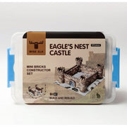 Wise-Elk Mini-Bricks Constructor Set Eagles Nest Castle 870pcs