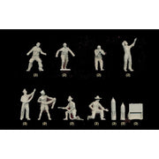 Waterloo 1815 AP055 1/72 Italian Regia Aeronautica Pilots and Ground Grew WWII