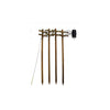 Woodland Scenics WUS2251 N Wired Poles Double Crossbar