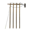 Woodland Scenics WUS2265 HO Wired Poles Single Crossbar