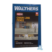 Walthers 933-3125 HO Chain Link Fence Approximately 203cm Up to 2 Gates
