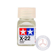 Tamiya 80022 Enamel Paint X-22 Gloss Clear (10ml)