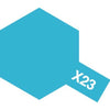 Tamiya 81523 Acrylic Paint X-23 Gloss Clear Blue 10ml