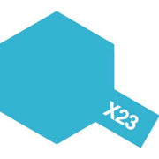 Tamiya 81523 Acrylic Paint X-23 Gloss Clear Blue 10ml