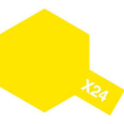 Tamiya 81524 Acrylic Paint X-24 Gloss Clear Yellow 10ml