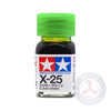 Tamiya 80025 Enamel Paint X-25 Gloss Clear Green (10ml)