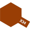 Tamiya 80034 Enamel Paint X-34 Gloss Metallic Brown (10ml)