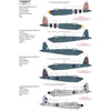 Xtradecal 72336 1/72 de Havilland Mosquito B.Mk.XVI Decal Set