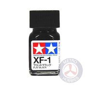 Tamiya 80301 Enamel Paint XF-1 Flat Black 10ml