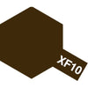 Tamiya 81710 Acrylic Paint XF-10 Flat Brown 10ml