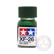 Tamiya 80326 Enamel Paint XF-26 Flat Deep Green (10ml)