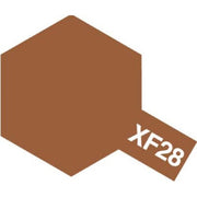 Tamiya 81728 Acrylic Paint XF-28 Flat Dark Copper 10ml