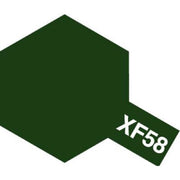 Tamiya 80358 Enamel Paint XF-58 Flat Olive Green (10ml)