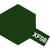Tamiya 81758 Acrylic Paint XF-58 Flat Olive Green 10ml