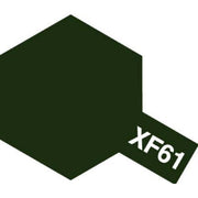 Tamiya 81761 Acrylic Paint XF-61 Flat Dark Green 10ml