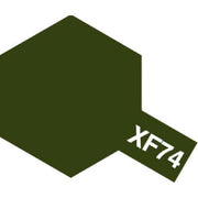 Tamiya 81774 Acrylic Paint XF-74 Flat Olive Drab 10ml