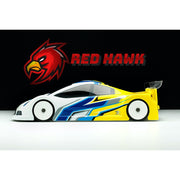 Xtreme XTMTB0424-UL 1/10 RedHawk Ultra Light TC Body with Decals and Hardware Clear