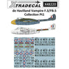 Xtradecal X48220 1/48 de Havilland Vampire F.3/FB.5 Collection Part 1