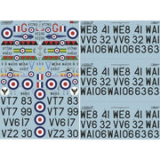 Xtradecal X48220 1/48 de Havilland Vampire F.3/FB.5 Collection Part 1
