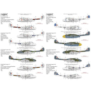 Xtradecal X48220 1/48 de Havilland Vampire F.3/FB.5 Collection Part 1
