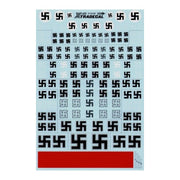 Xtradecal 72036 1/72 Luftwaffe/ German Swastikas Decal