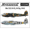 Xtradecal 72248 1/72 Heinkel He-111H-5/H-5y/He-111H-6