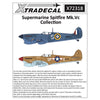 Xtradecal 72318 1/72 Supermarine Spitfire Mk.Vc RAAF Collection Decals
