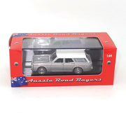 Road Ragers 1/64 XW GS Fairmont Wagon Silver/White 1970