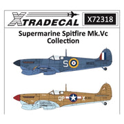 Xtradecal 72318 1/72 Supermarine Spitfire Mk.Vc Collection Decals
