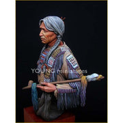 Young Miniatures YH1818 1/10 Sioux Indian Resin Bust