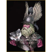 Young Miniatures YH1828 1/10 Celtic Warrior Hallstatt 6th Century BC Resin Bust